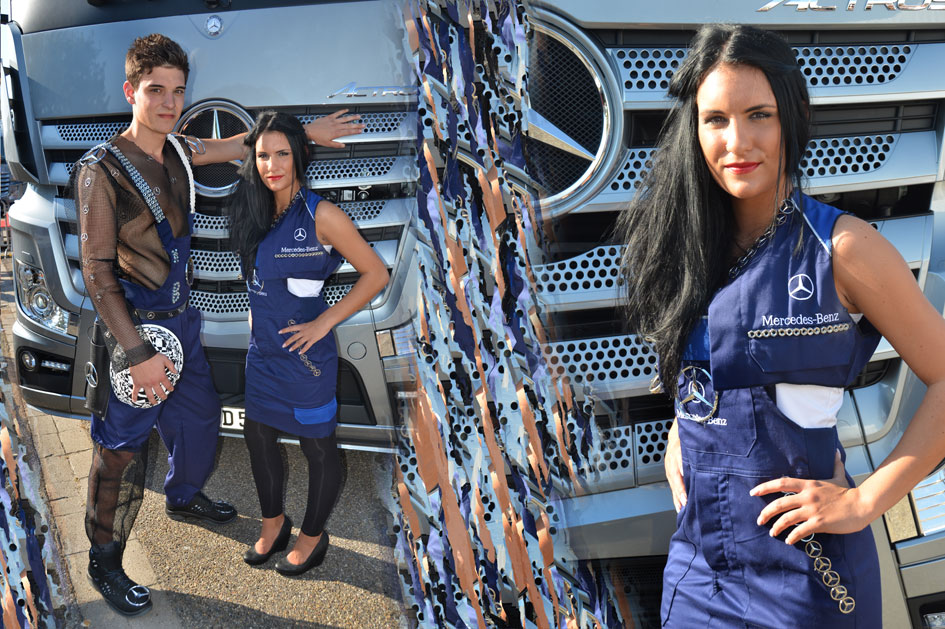 Mercedes-Benz-Wörth & Modeschule Kehrer Modedesign Bild HG Lang